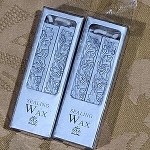 Silver Metallic Sealing Wax Gartner 2 packages